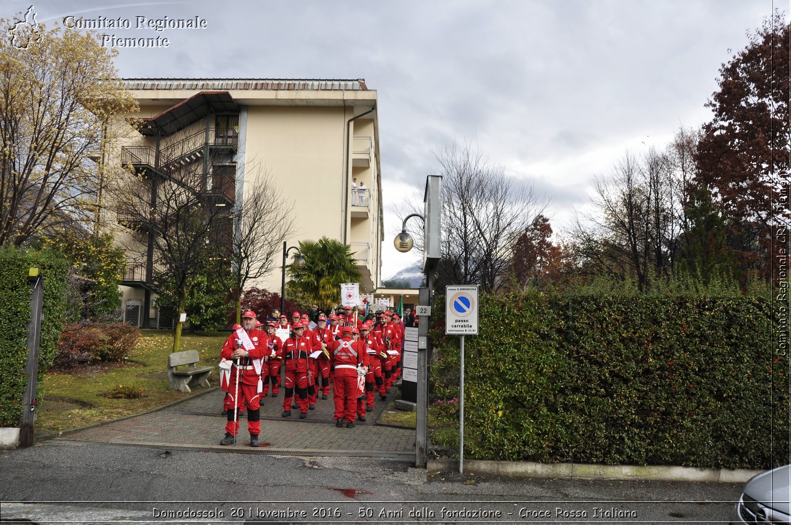 Domodossola 20 Novembre 2016 - 50 Anni dalla fondazione - Croce Rossa Italiana- Comitato Regionale del Piemonte