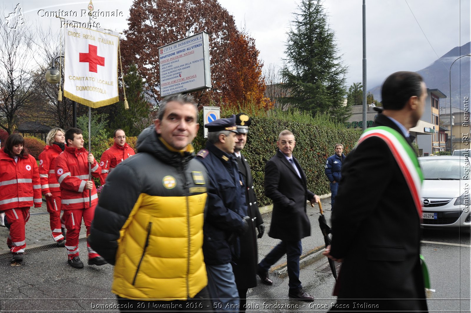 Domodossola 20 Novembre 2016 - 50 Anni dalla fondazione - Croce Rossa Italiana- Comitato Regionale del Piemonte