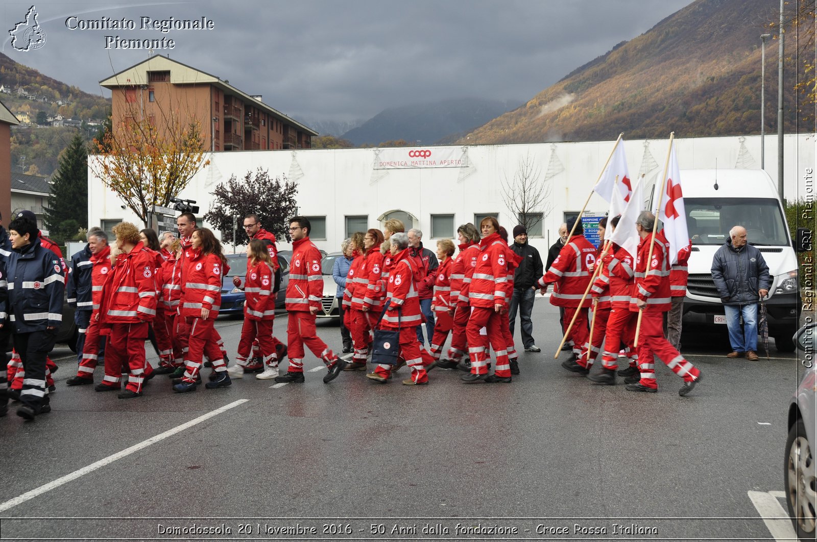 Domodossola 20 Novembre 2016 - 50 Anni dalla fondazione - Croce Rossa Italiana- Comitato Regionale del Piemonte