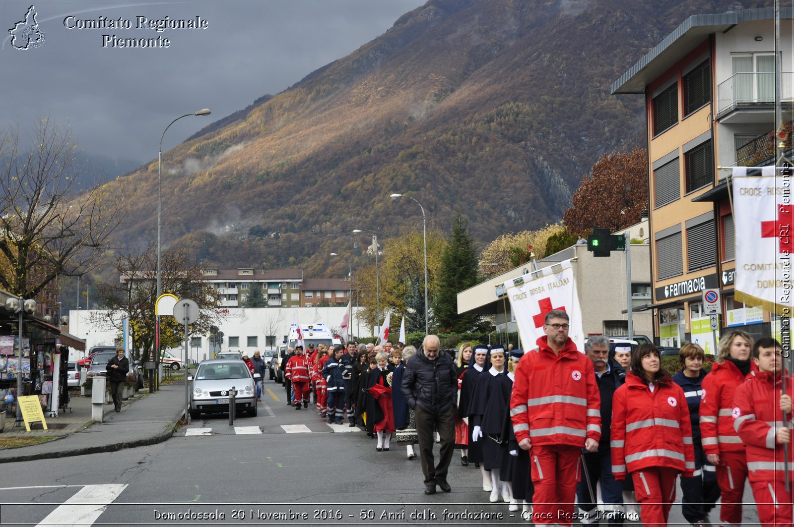 Domodossola 20 Novembre 2016 - 50 Anni dalla fondazione - Croce Rossa Italiana- Comitato Regionale del Piemonte