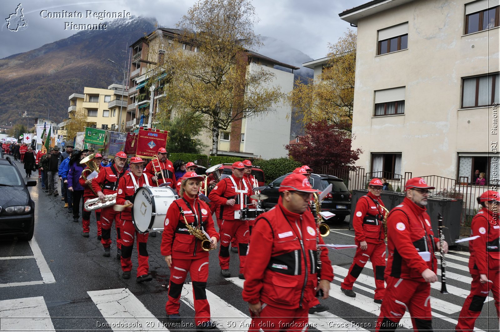 Domodossola 20 Novembre 2016 - 50 Anni dalla fondazione - Croce Rossa Italiana- Comitato Regionale del Piemonte