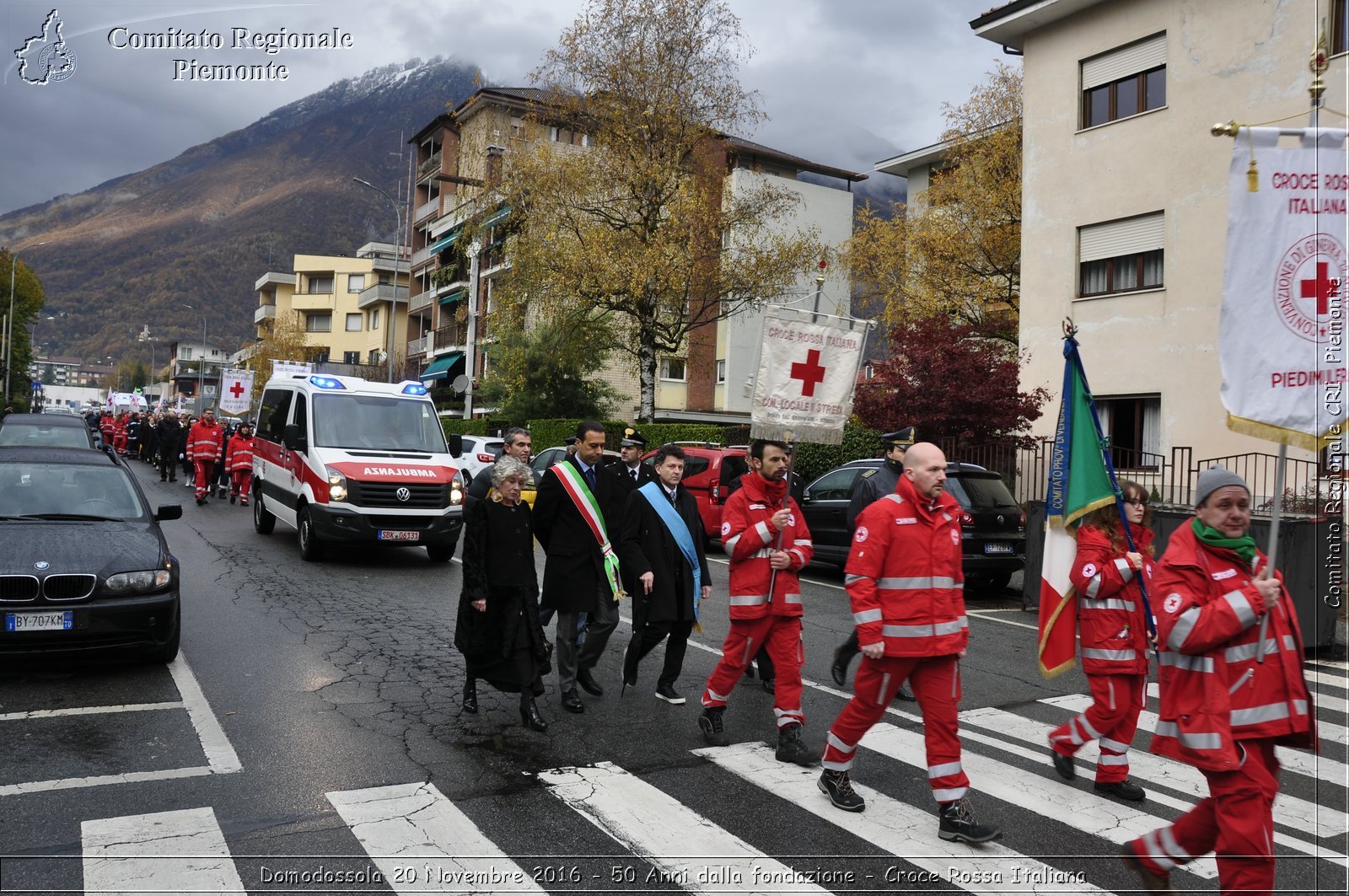 Domodossola 20 Novembre 2016 - 50 Anni dalla fondazione - Croce Rossa Italiana- Comitato Regionale del Piemonte