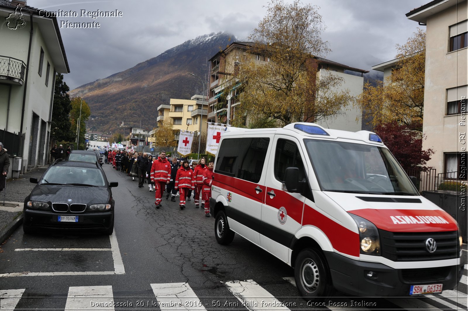 Domodossola 20 Novembre 2016 - 50 Anni dalla fondazione - Croce Rossa Italiana- Comitato Regionale del Piemonte