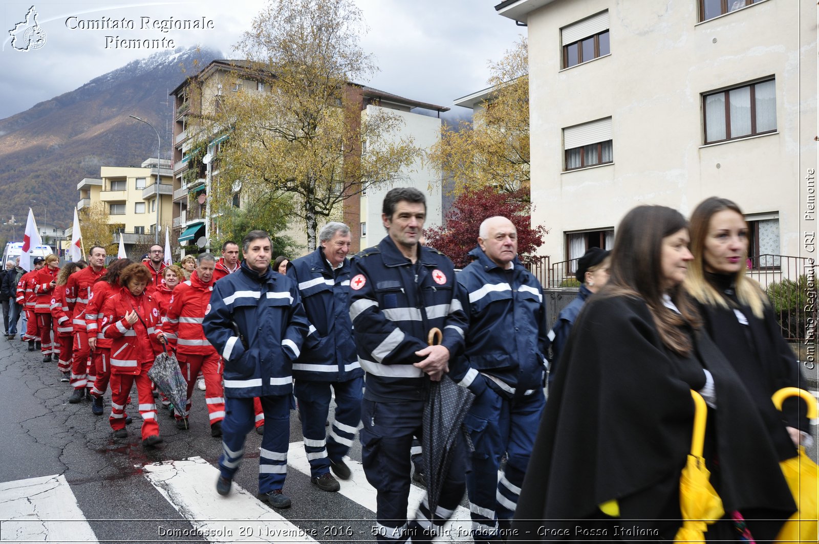 Domodossola 20 Novembre 2016 - 50 Anni dalla fondazione - Croce Rossa Italiana- Comitato Regionale del Piemonte