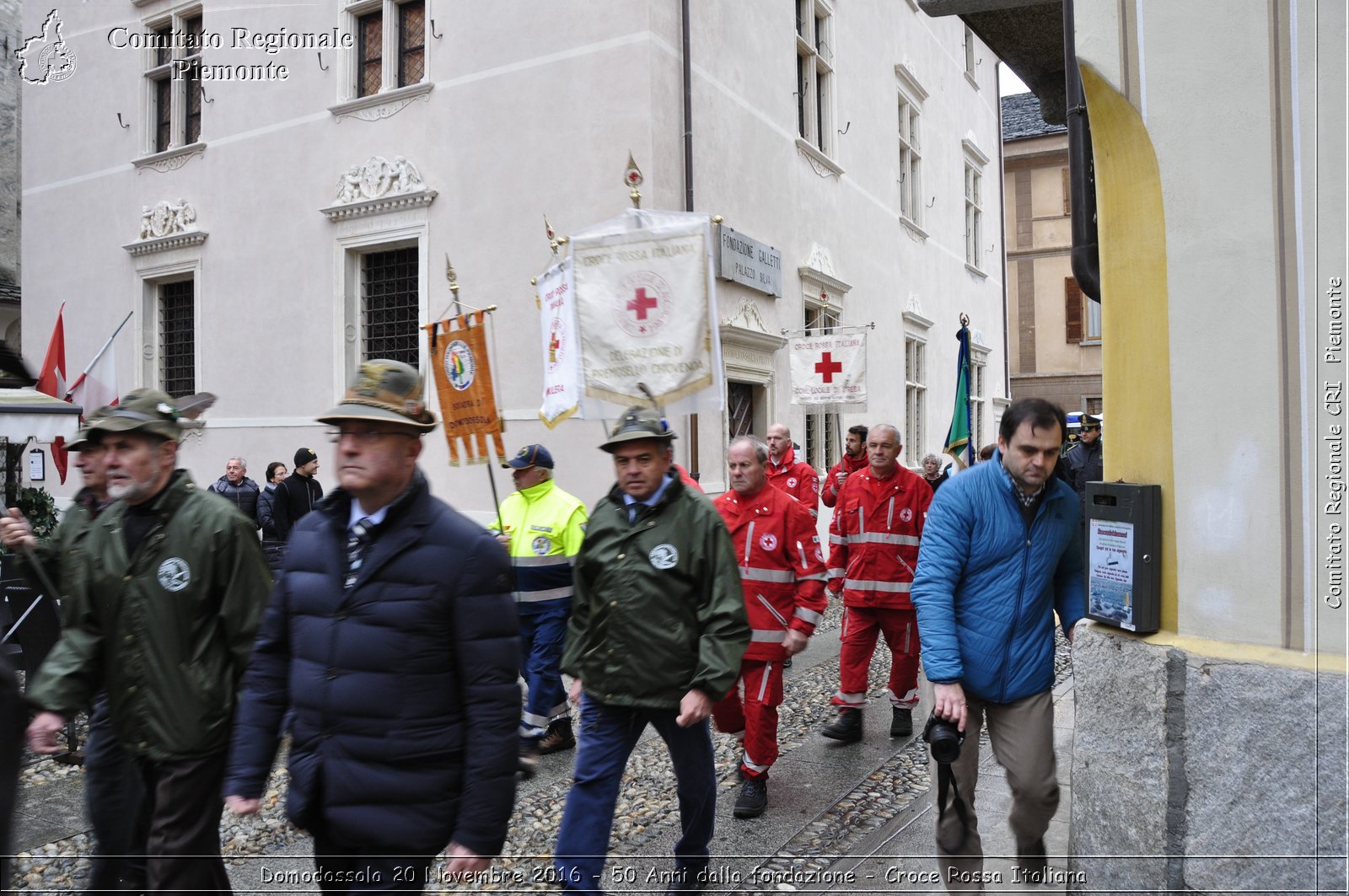 Domodossola 20 Novembre 2016 - 50 Anni dalla fondazione - Croce Rossa Italiana- Comitato Regionale del Piemonte