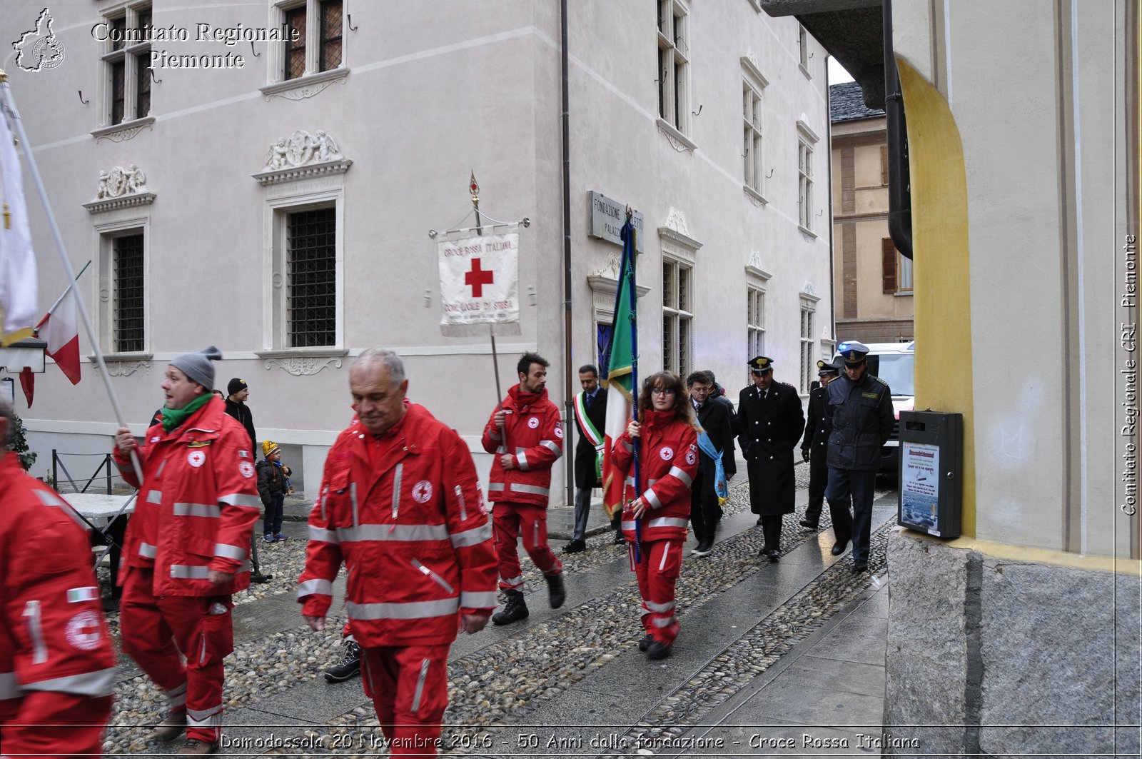 Domodossola 20 Novembre 2016 - 50 Anni dalla fondazione - Croce Rossa Italiana- Comitato Regionale del Piemonte