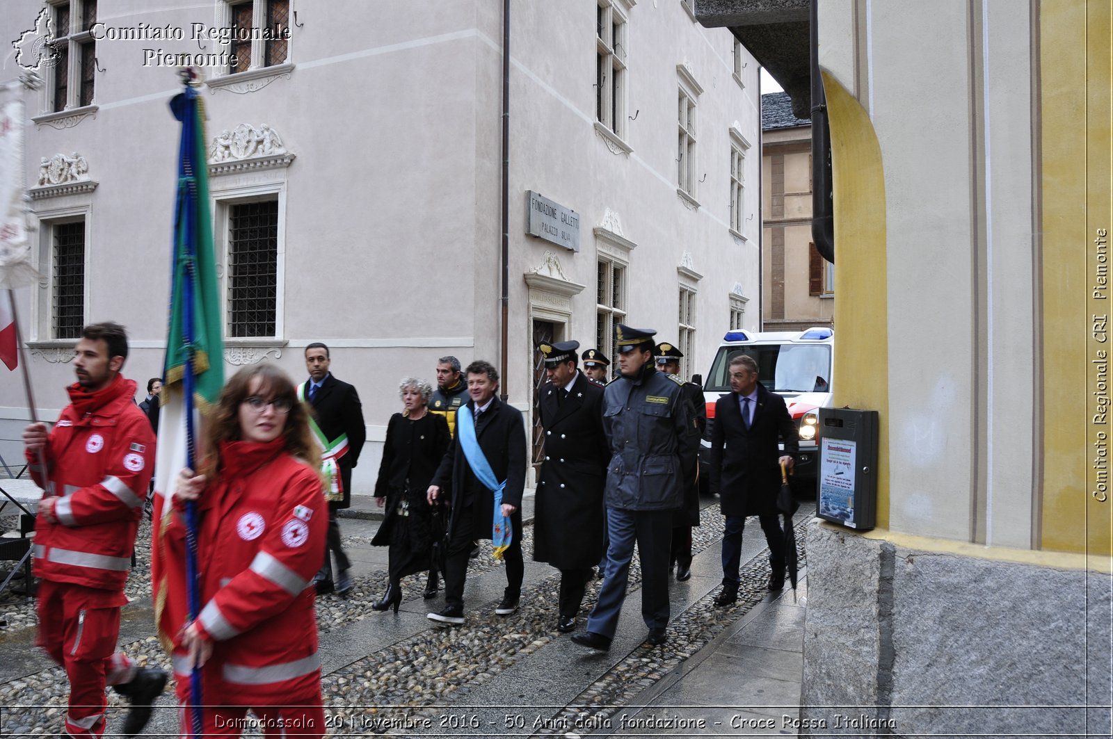 Domodossola 20 Novembre 2016 - 50 Anni dalla fondazione - Croce Rossa Italiana- Comitato Regionale del Piemonte