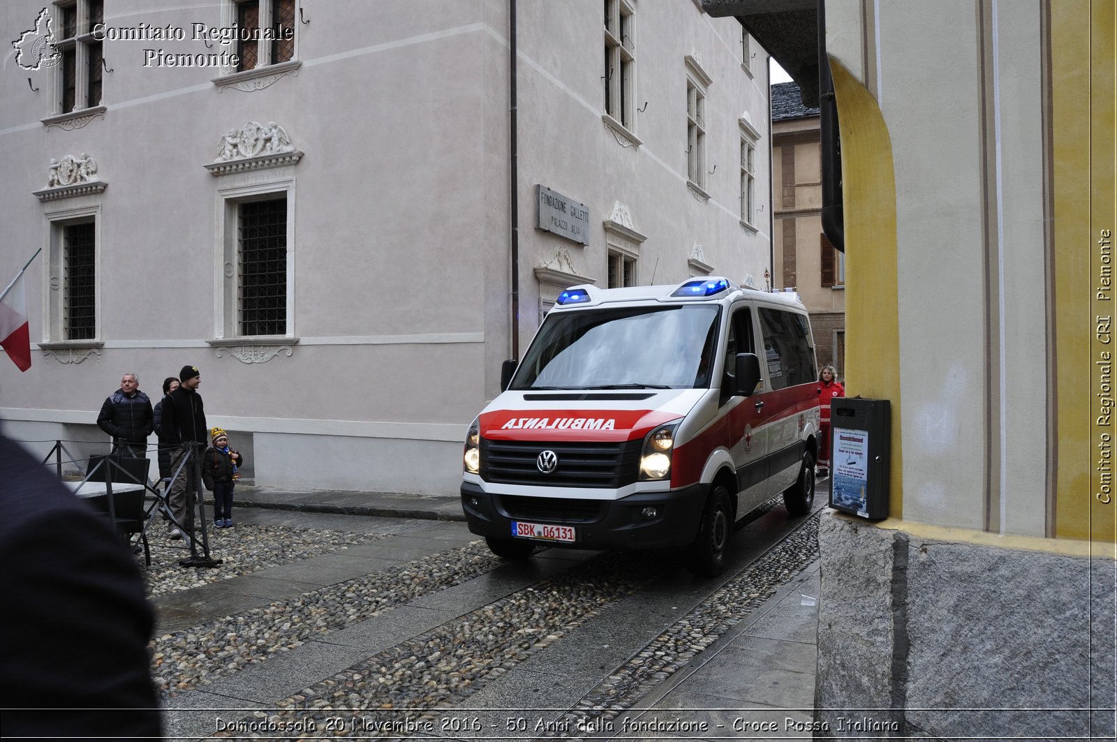 Domodossola 20 Novembre 2016 - 50 Anni dalla fondazione - Croce Rossa Italiana- Comitato Regionale del Piemonte