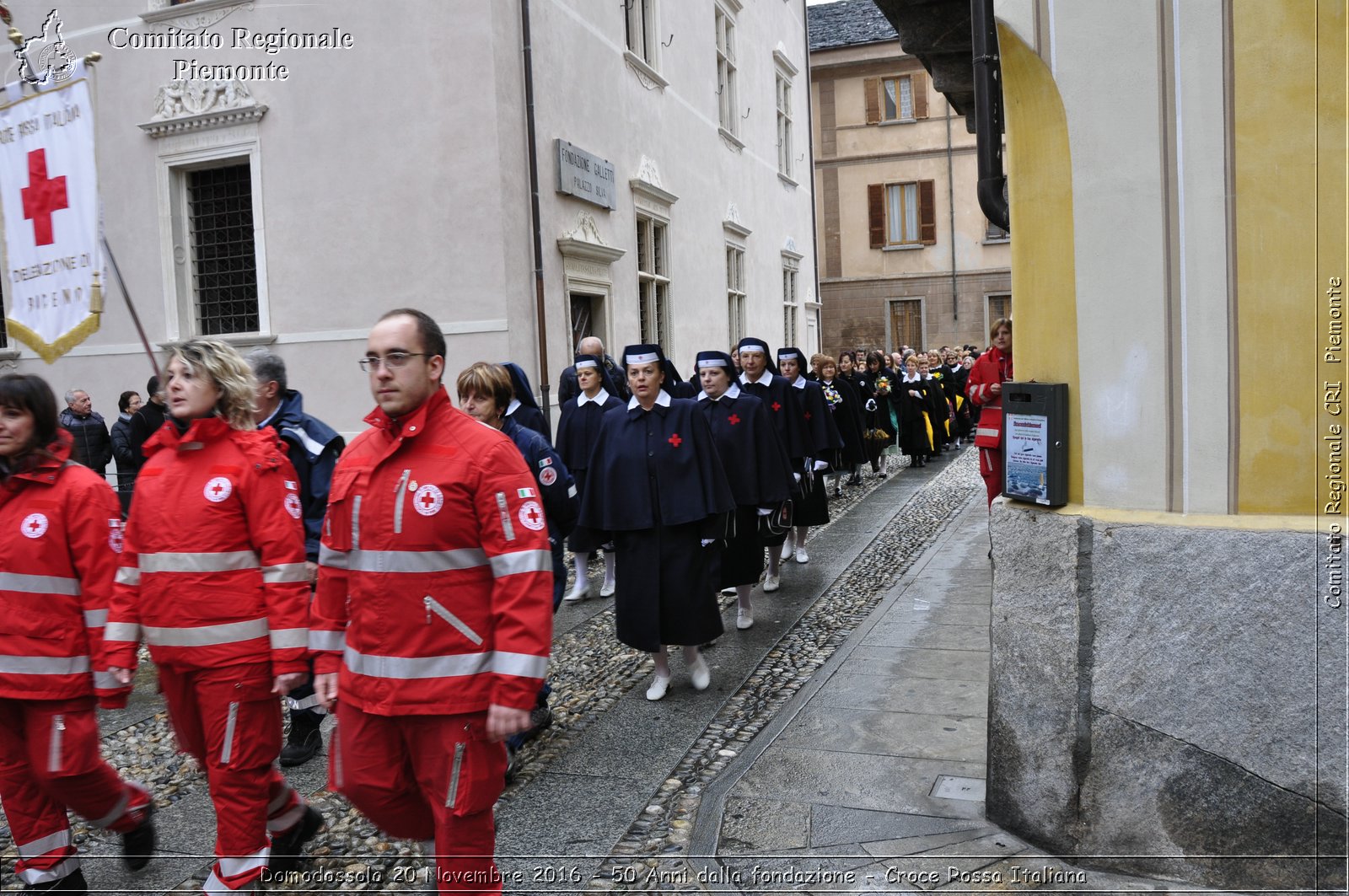 Domodossola 20 Novembre 2016 - 50 Anni dalla fondazione - Croce Rossa Italiana- Comitato Regionale del Piemonte