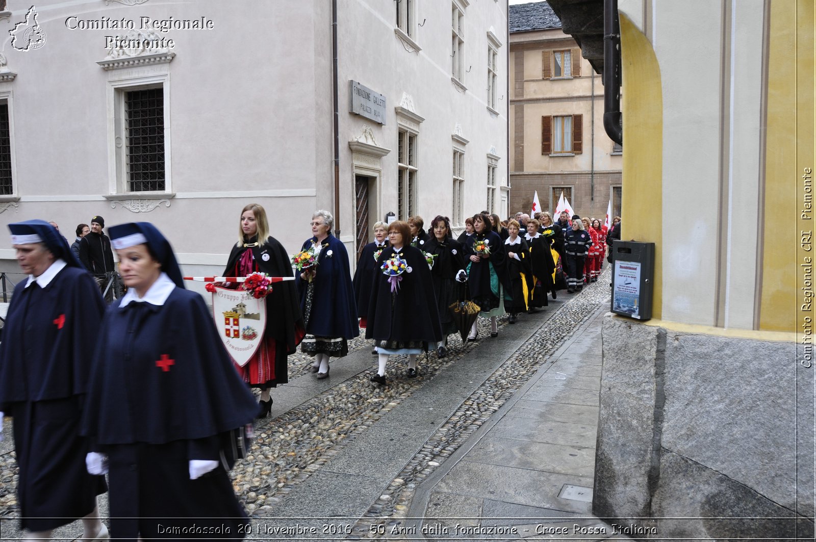 Domodossola 20 Novembre 2016 - 50 Anni dalla fondazione - Croce Rossa Italiana- Comitato Regionale del Piemonte