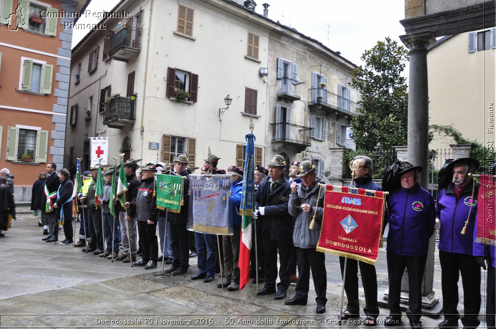 Domodossola 20 Novembre 2016 - 50 Anni dalla fondazione - Croce Rossa Italiana- Comitato Regionale del Piemonte