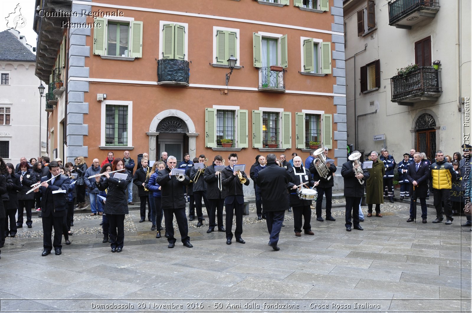 Domodossola 20 Novembre 2016 - 50 Anni dalla fondazione - Croce Rossa Italiana- Comitato Regionale del Piemonte