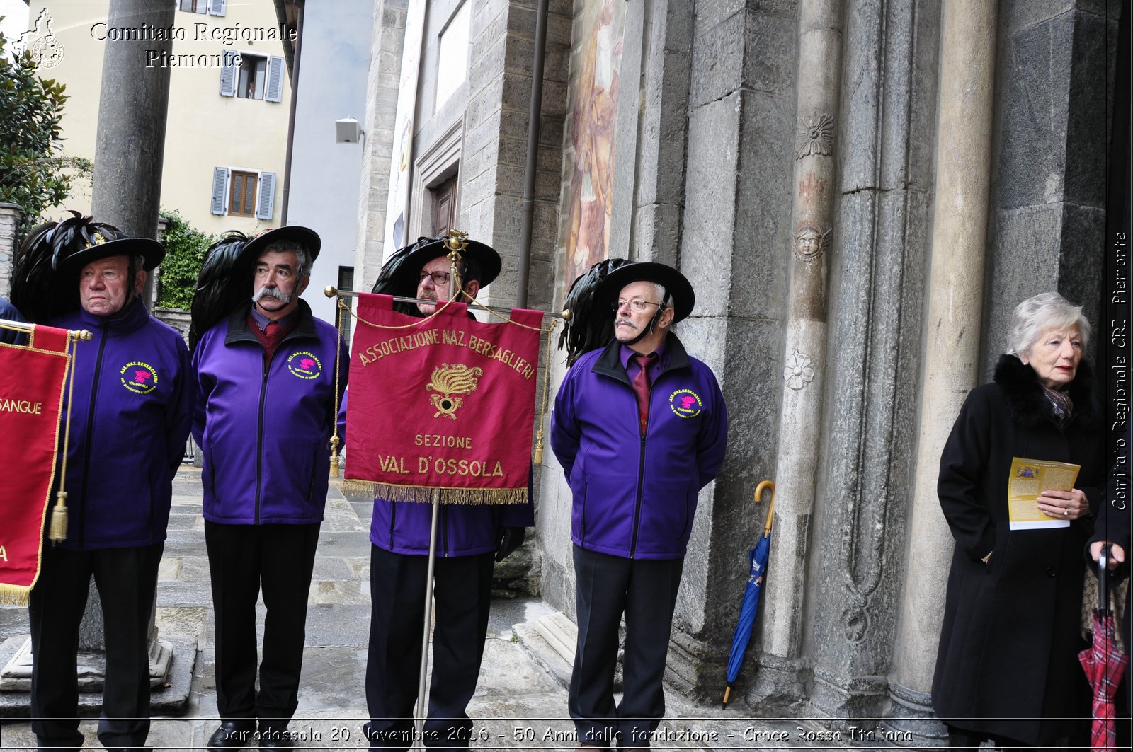 Domodossola 20 Novembre 2016 - 50 Anni dalla fondazione - Croce Rossa Italiana- Comitato Regionale del Piemonte