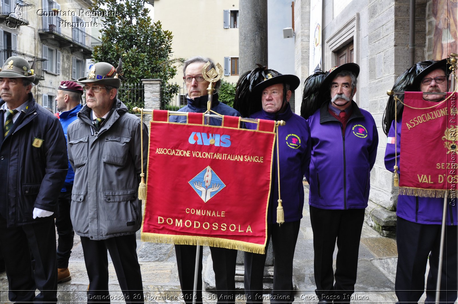 Domodossola 20 Novembre 2016 - 50 Anni dalla fondazione - Croce Rossa Italiana- Comitato Regionale del Piemonte