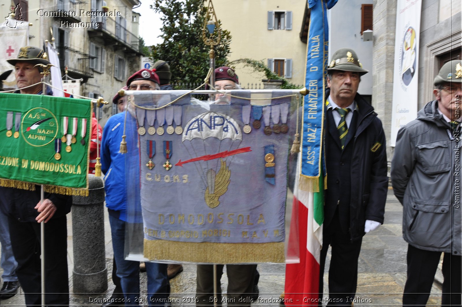 Domodossola 20 Novembre 2016 - 50 Anni dalla fondazione - Croce Rossa Italiana- Comitato Regionale del Piemonte