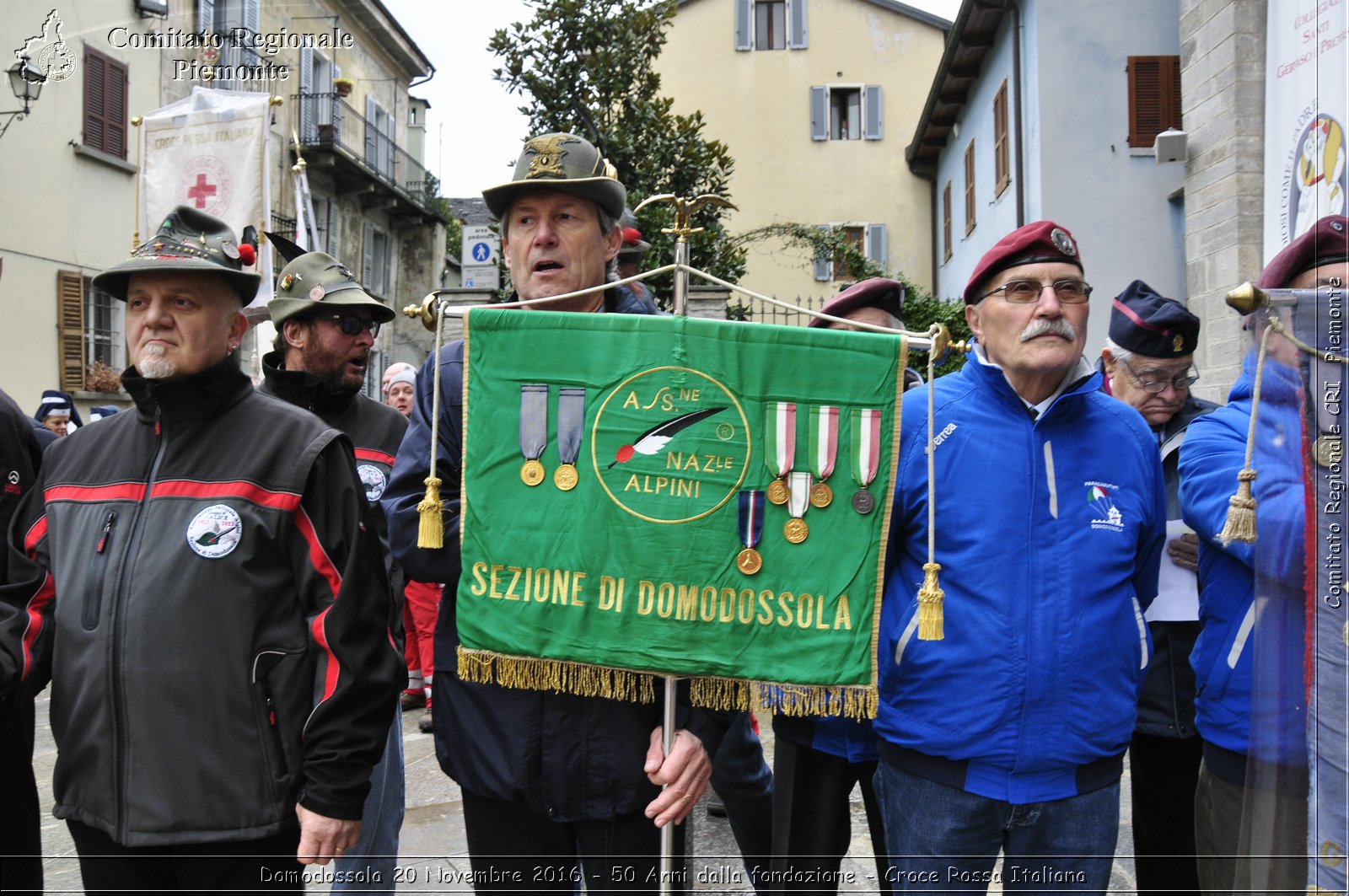 Domodossola 20 Novembre 2016 - 50 Anni dalla fondazione - Croce Rossa Italiana- Comitato Regionale del Piemonte