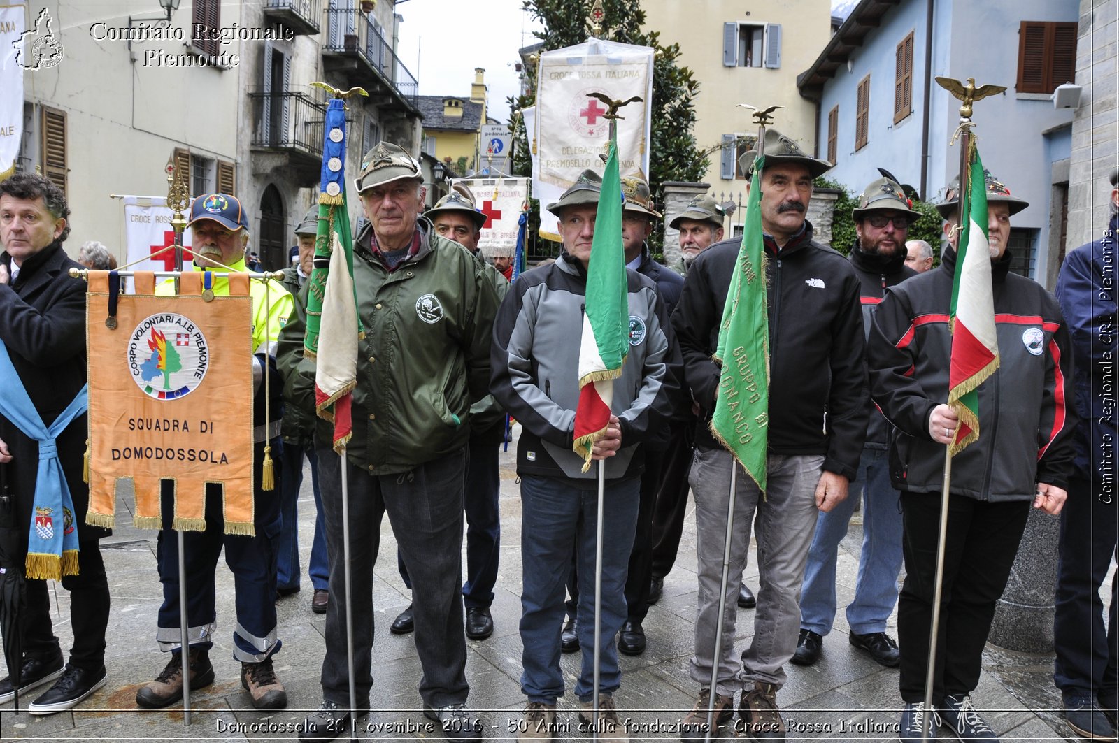 Domodossola 20 Novembre 2016 - 50 Anni dalla fondazione - Croce Rossa Italiana- Comitato Regionale del Piemonte