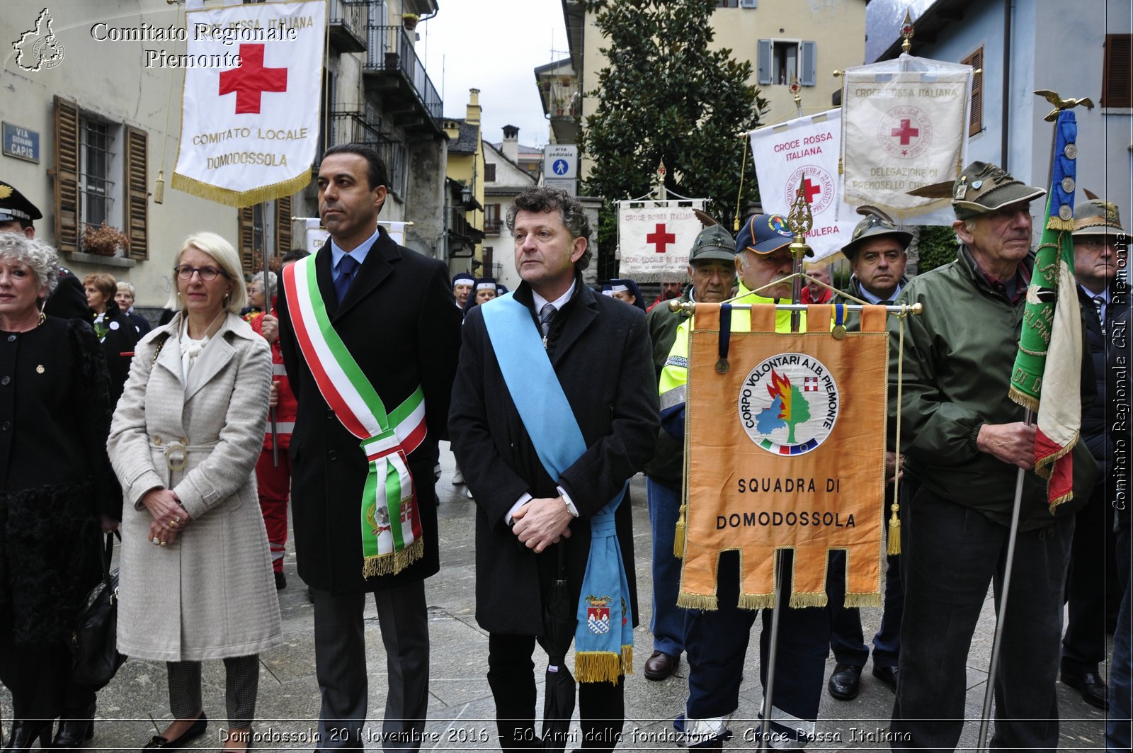 Domodossola 20 Novembre 2016 - 50 Anni dalla fondazione - Croce Rossa Italiana- Comitato Regionale del Piemonte