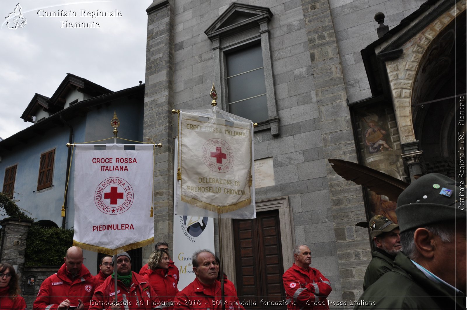 Domodossola 20 Novembre 2016 - 50 Anni dalla fondazione - Croce Rossa Italiana- Comitato Regionale del Piemonte