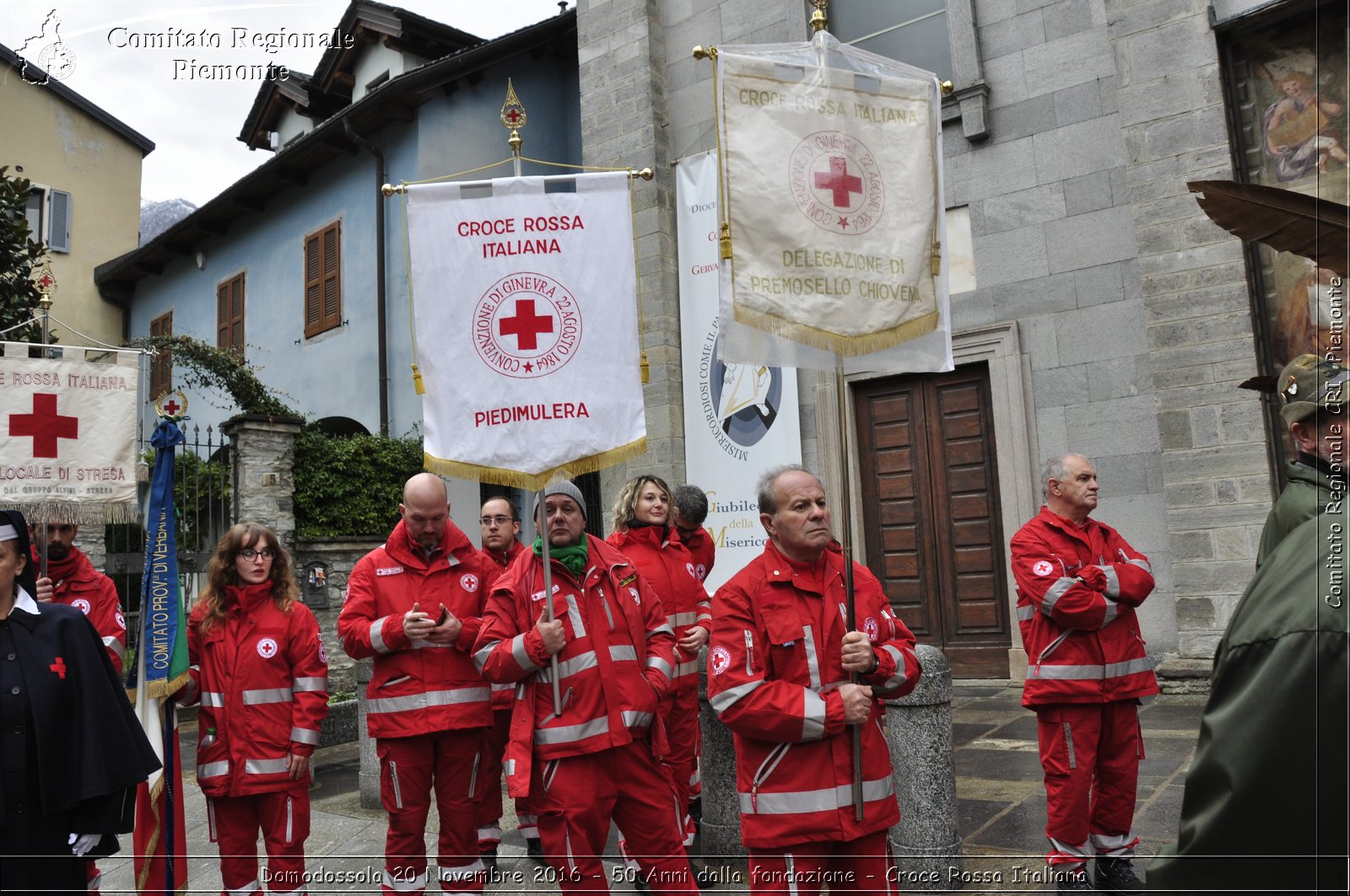 Domodossola 20 Novembre 2016 - 50 Anni dalla fondazione - Croce Rossa Italiana- Comitato Regionale del Piemonte