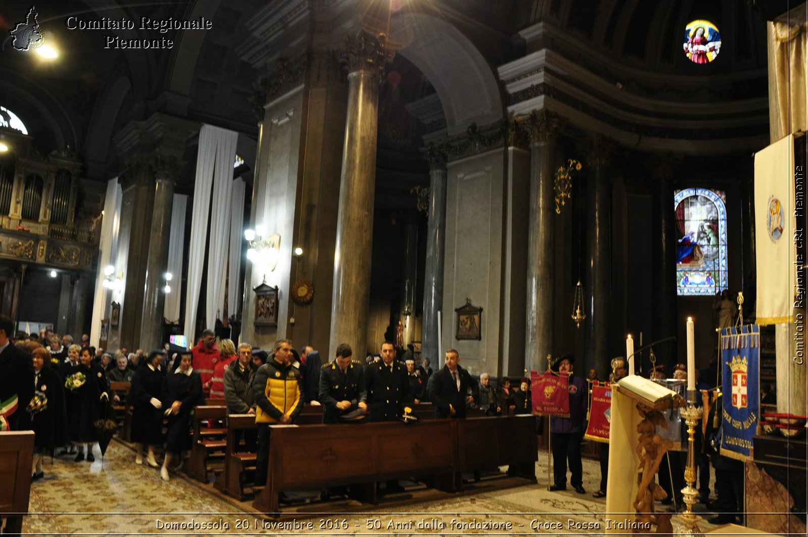 Domodossola 20 Novembre 2016 - 50 Anni dalla fondazione - Croce Rossa Italiana- Comitato Regionale del Piemonte