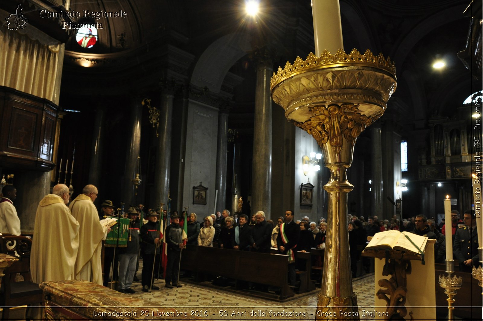 Domodossola 20 Novembre 2016 - 50 Anni dalla fondazione - Croce Rossa Italiana- Comitato Regionale del Piemonte