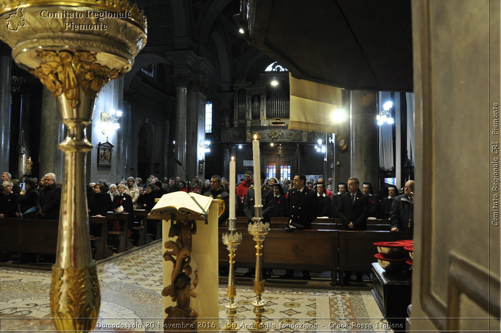 Domodossola 20 Novembre 2016 - 50 Anni dalla fondazione - Croce Rossa Italiana- Comitato Regionale del Piemonte