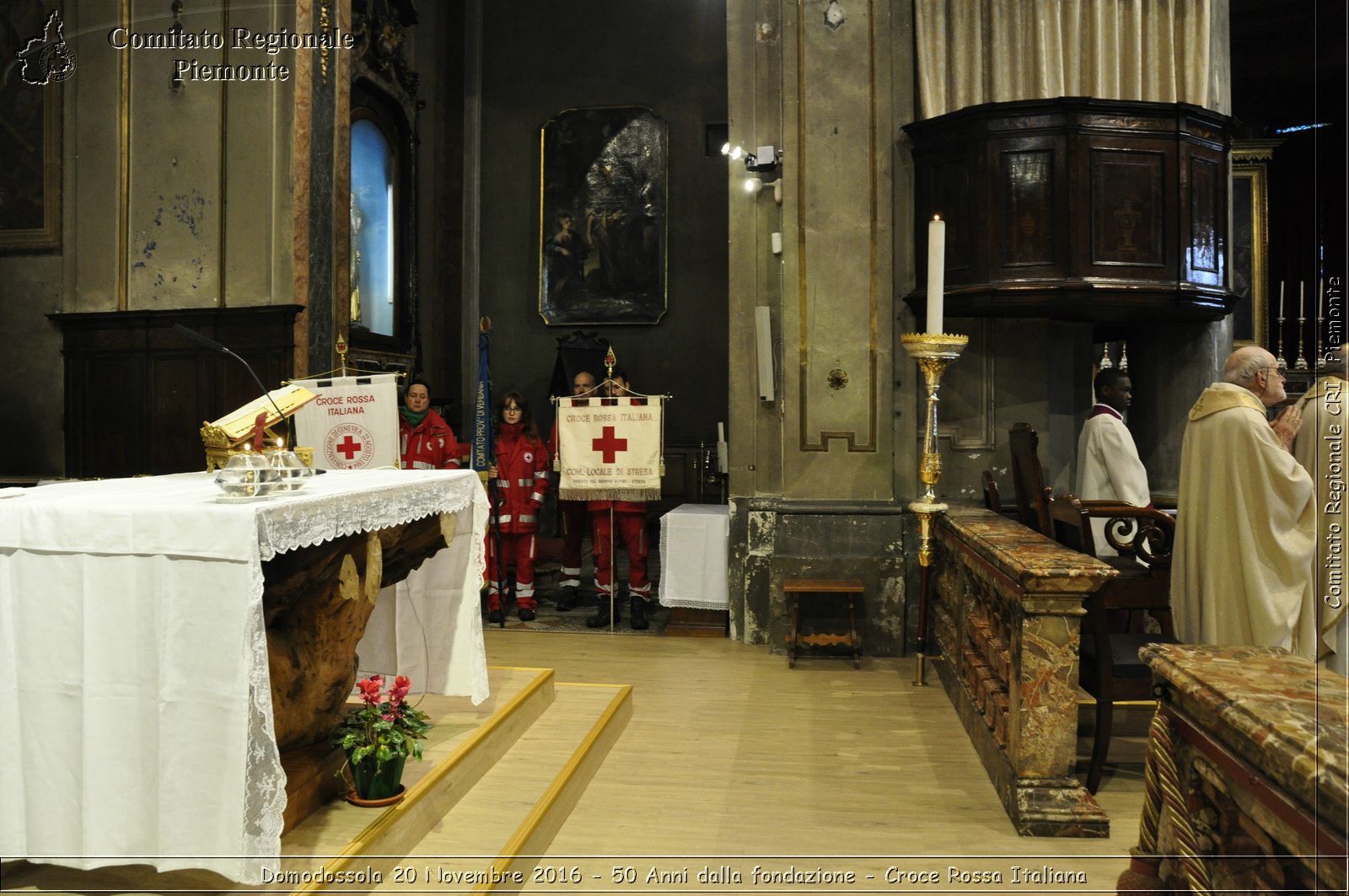 Domodossola 20 Novembre 2016 - 50 Anni dalla fondazione - Croce Rossa Italiana- Comitato Regionale del Piemonte