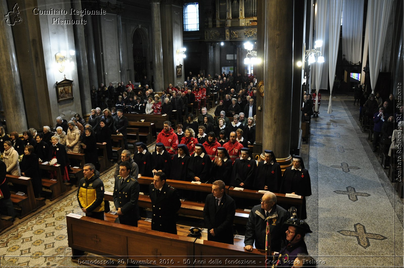 Domodossola 20 Novembre 2016 - 50 Anni dalla fondazione - Croce Rossa Italiana- Comitato Regionale del Piemonte