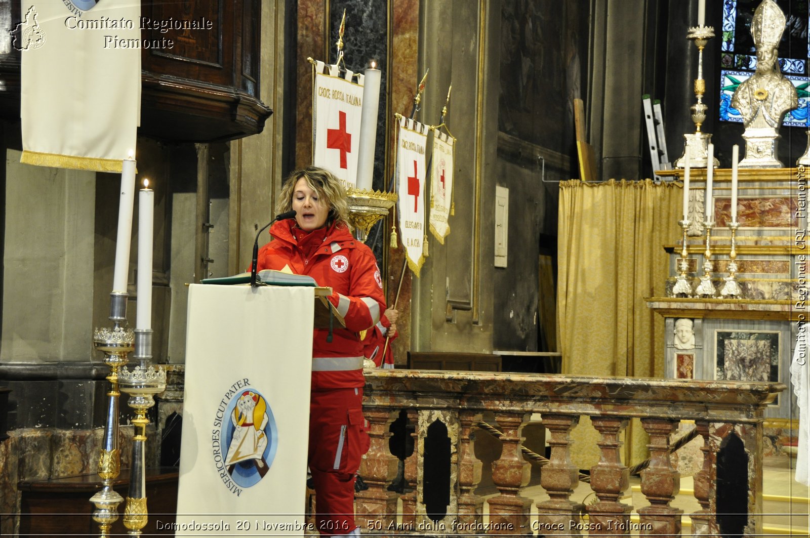 Domodossola 20 Novembre 2016 - 50 Anni dalla fondazione - Croce Rossa Italiana- Comitato Regionale del Piemonte