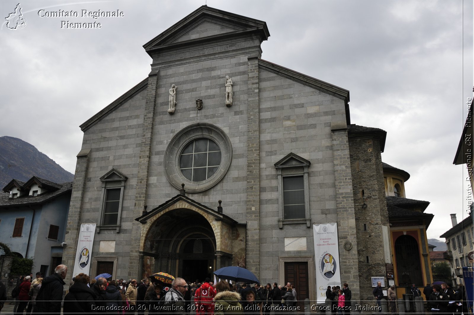 Domodossola 20 Novembre 2016 - 50 Anni dalla fondazione - Croce Rossa Italiana- Comitato Regionale del Piemonte