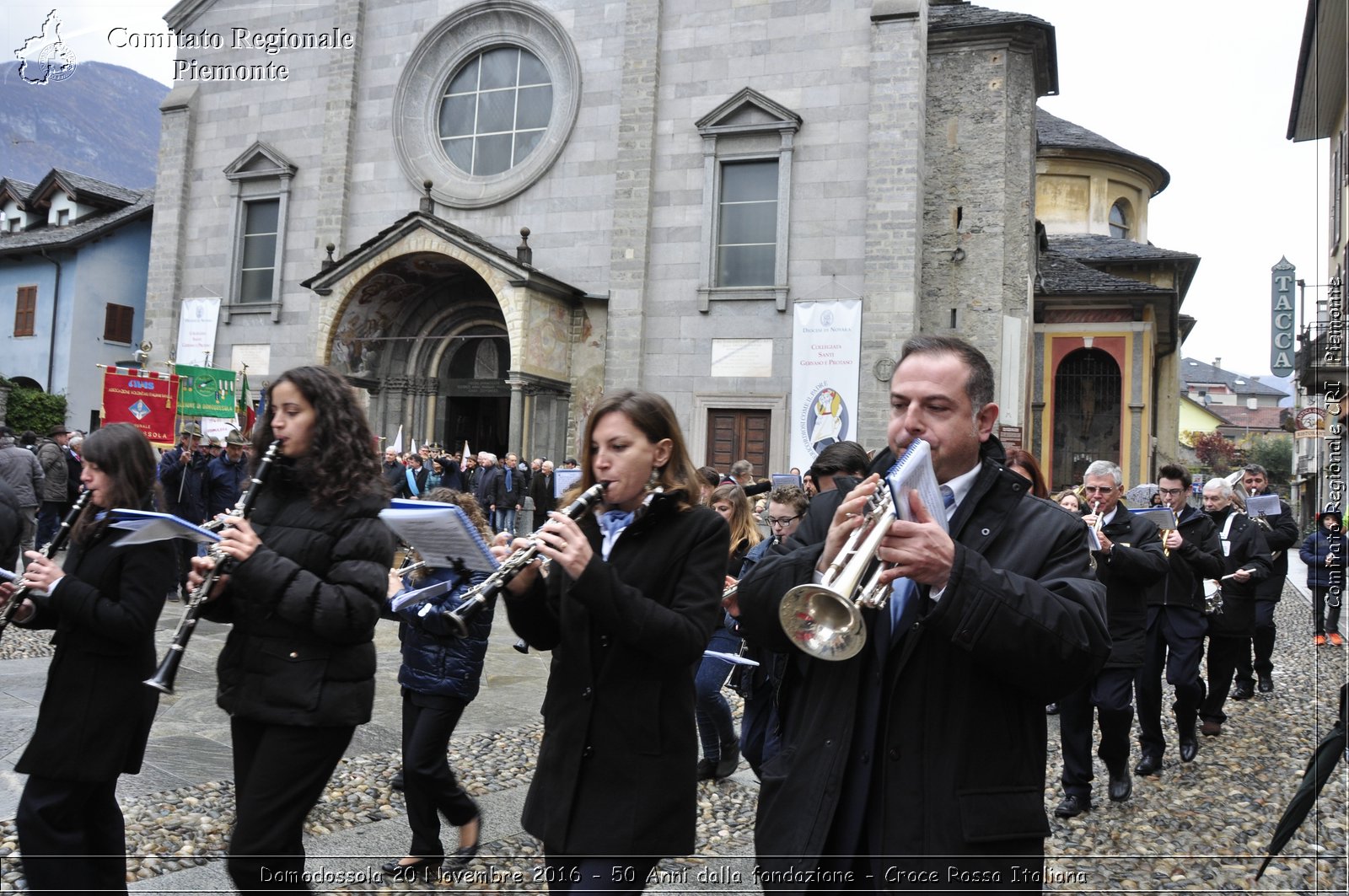 Domodossola 20 Novembre 2016 - 50 Anni dalla fondazione - Croce Rossa Italiana- Comitato Regionale del Piemonte