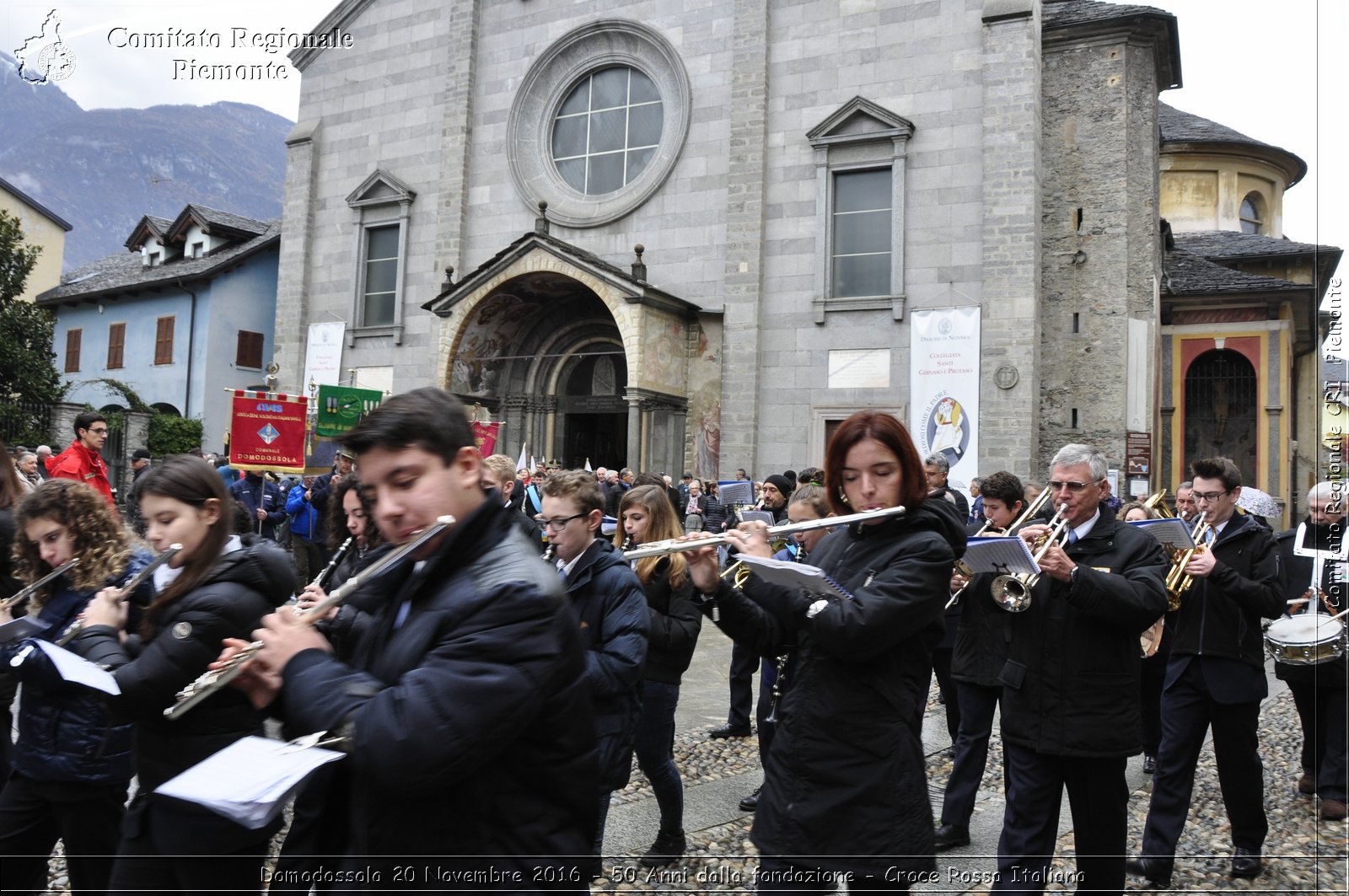 Domodossola 20 Novembre 2016 - 50 Anni dalla fondazione - Croce Rossa Italiana- Comitato Regionale del Piemonte