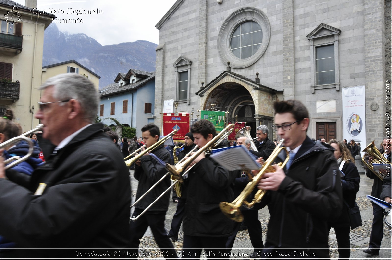 Domodossola 20 Novembre 2016 - 50 Anni dalla fondazione - Croce Rossa Italiana- Comitato Regionale del Piemonte