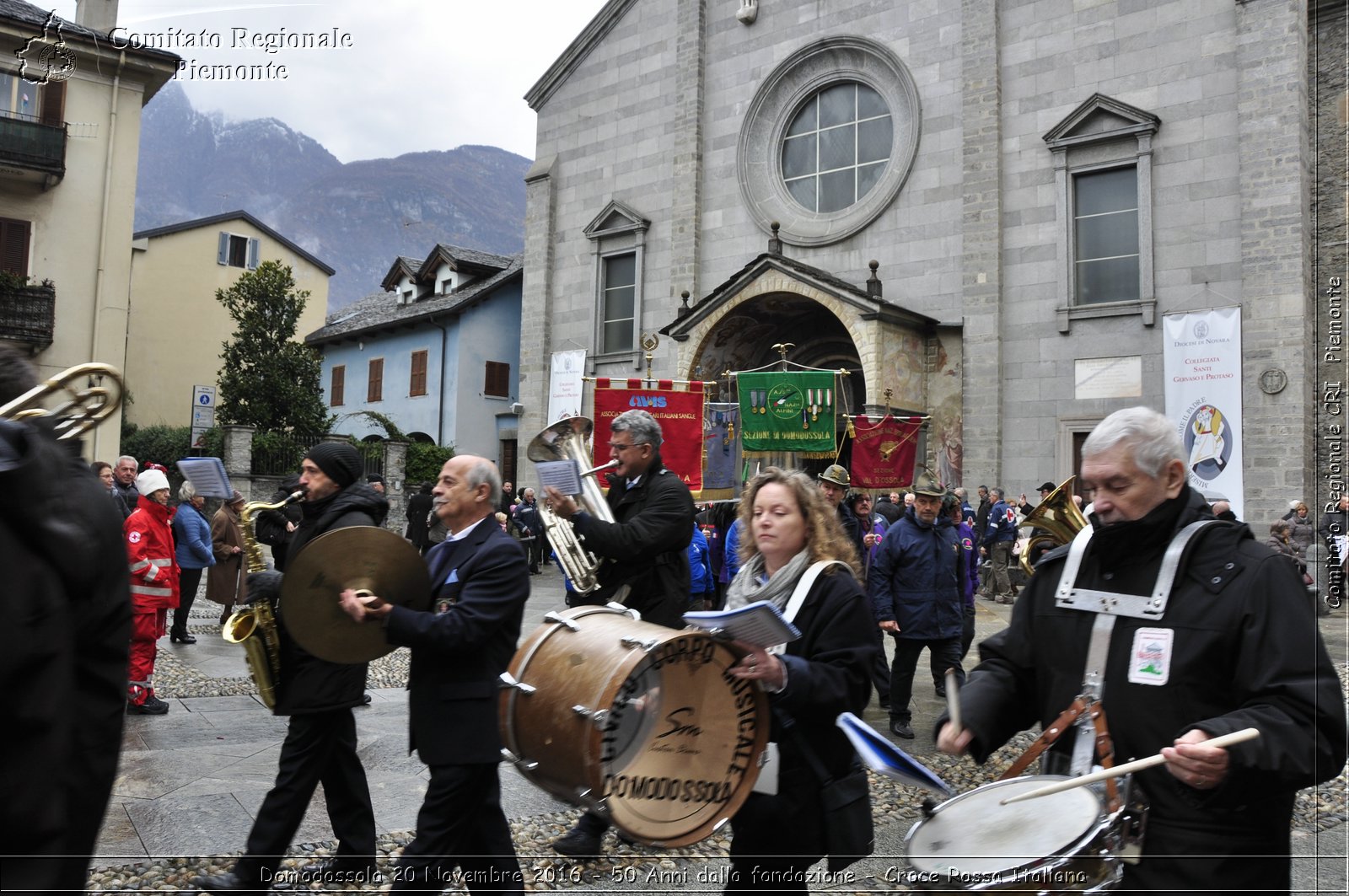 Domodossola 20 Novembre 2016 - 50 Anni dalla fondazione - Croce Rossa Italiana- Comitato Regionale del Piemonte