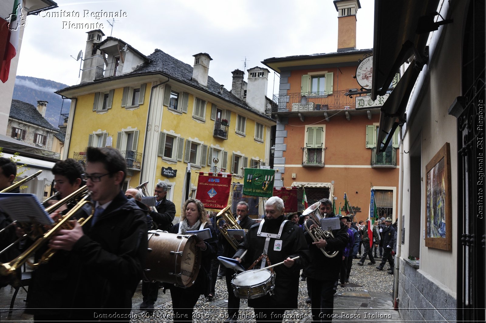 Domodossola 20 Novembre 2016 - 50 Anni dalla fondazione - Croce Rossa Italiana- Comitato Regionale del Piemonte