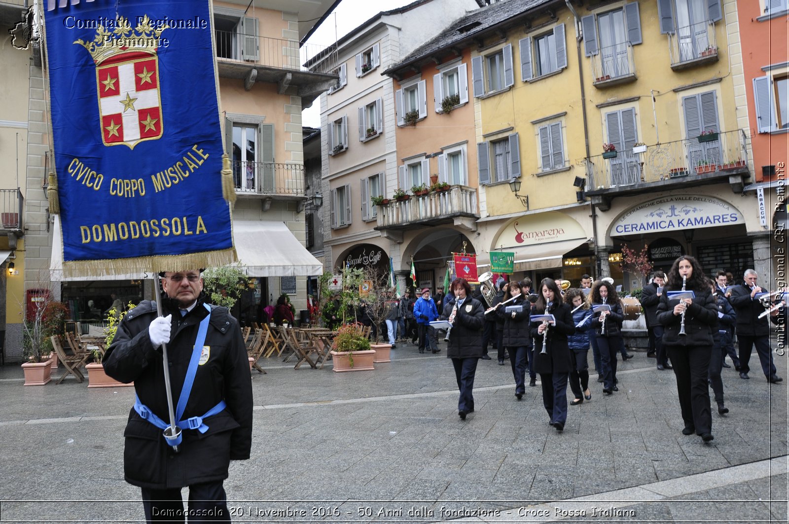 Domodossola 20 Novembre 2016 - 50 Anni dalla fondazione - Croce Rossa Italiana- Comitato Regionale del Piemonte