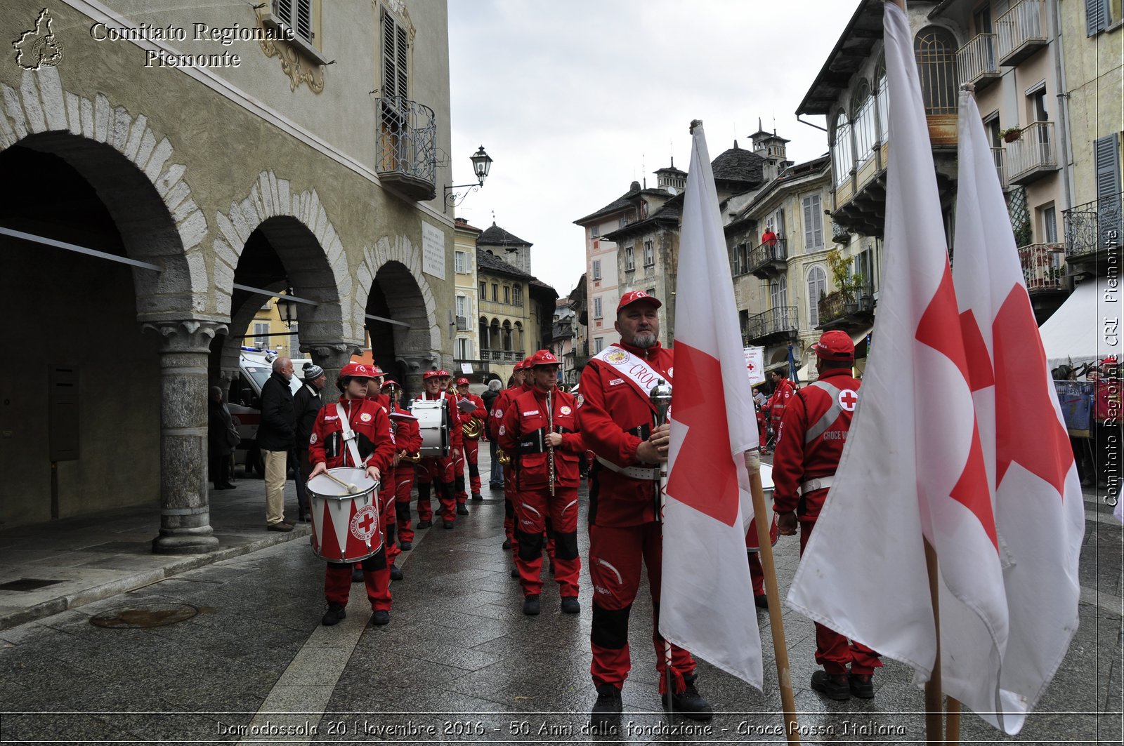 Domodossola 20 Novembre 2016 - 50 Anni dalla fondazione - Croce Rossa Italiana- Comitato Regionale del Piemonte