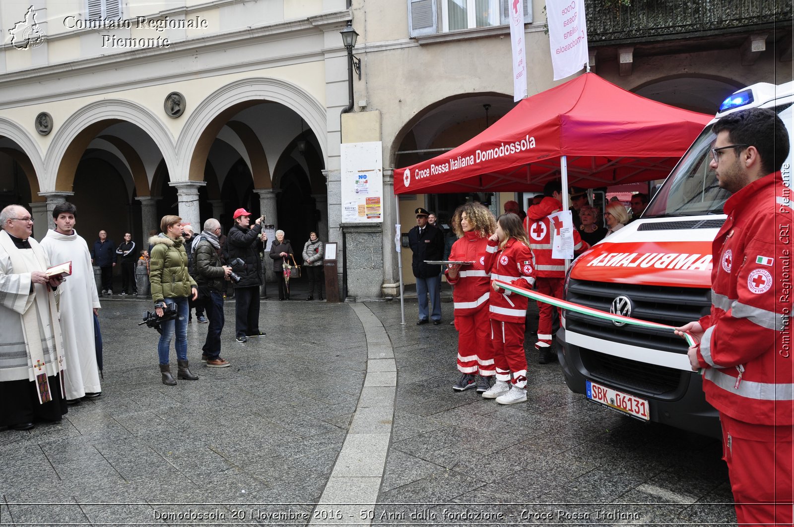 Domodossola 20 Novembre 2016 - 50 Anni dalla fondazione - Croce Rossa Italiana- Comitato Regionale del Piemonte