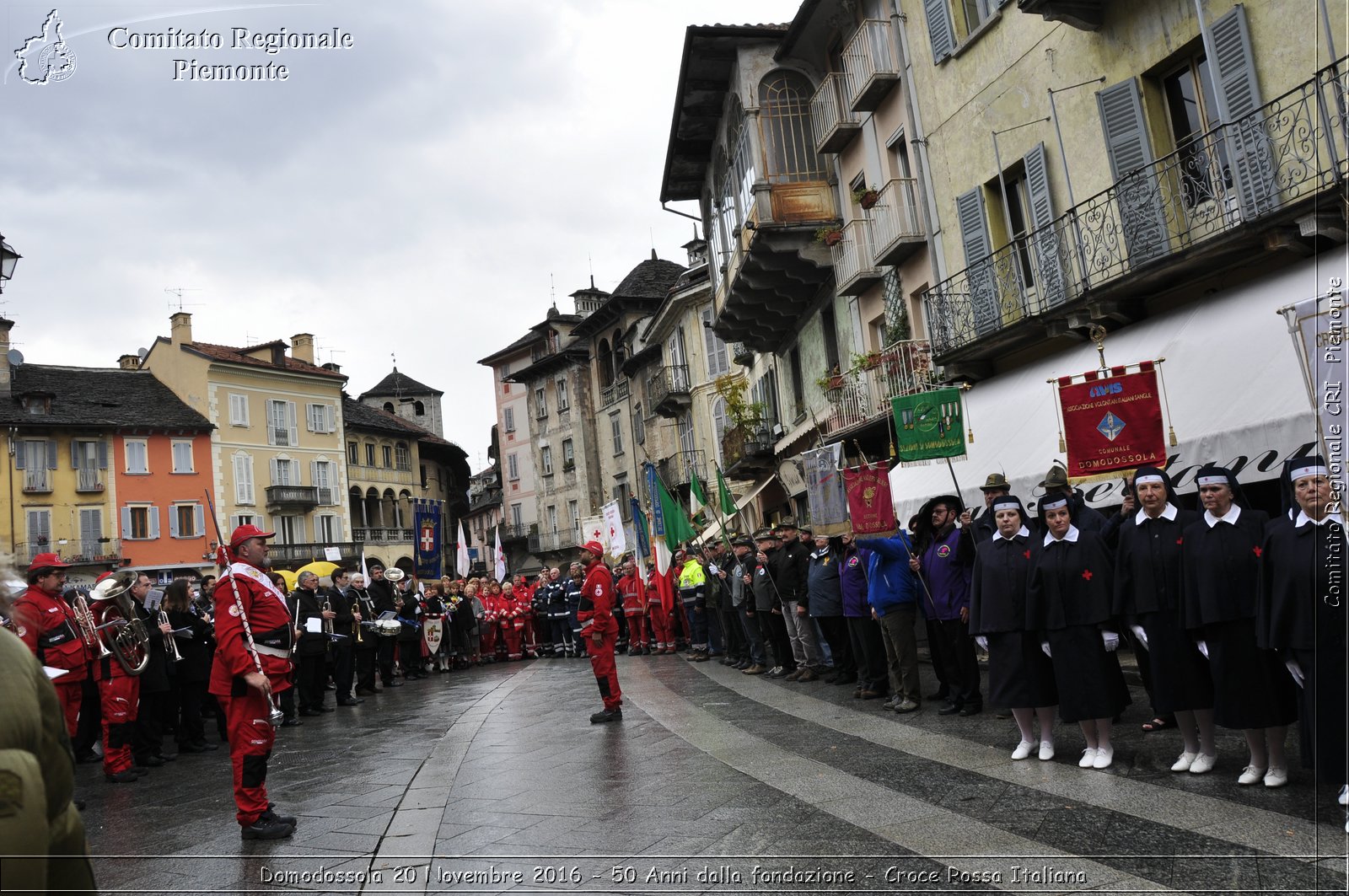 Domodossola 20 Novembre 2016 - 50 Anni dalla fondazione - Croce Rossa Italiana- Comitato Regionale del Piemonte