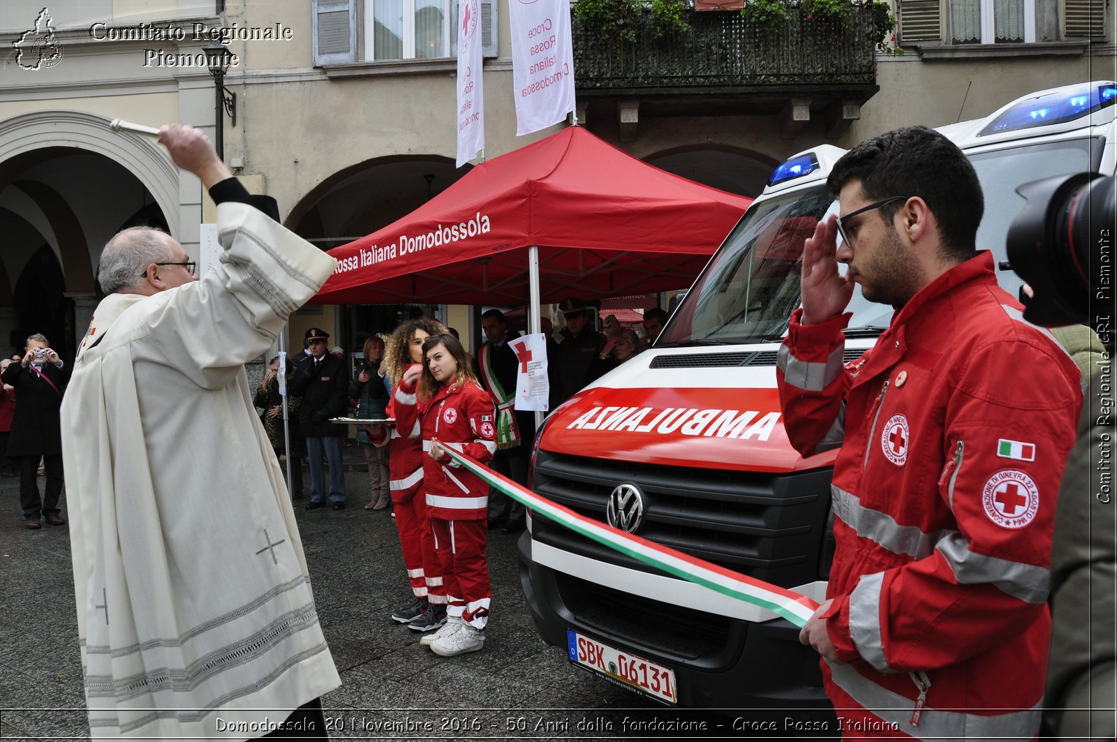 Domodossola 20 Novembre 2016 - 50 Anni dalla fondazione - Croce Rossa Italiana- Comitato Regionale del Piemonte