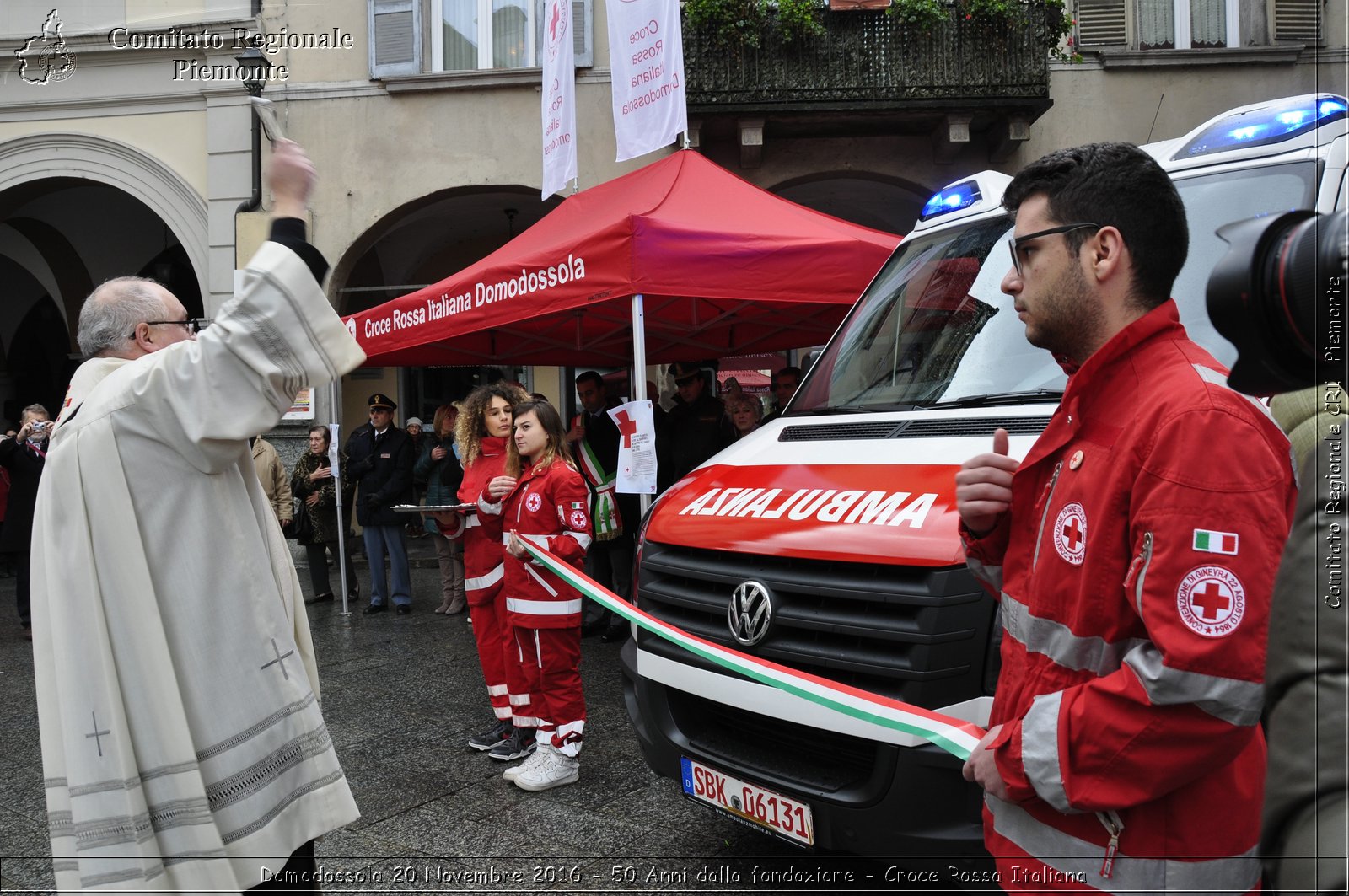 Domodossola 20 Novembre 2016 - 50 Anni dalla fondazione - Croce Rossa Italiana- Comitato Regionale del Piemonte