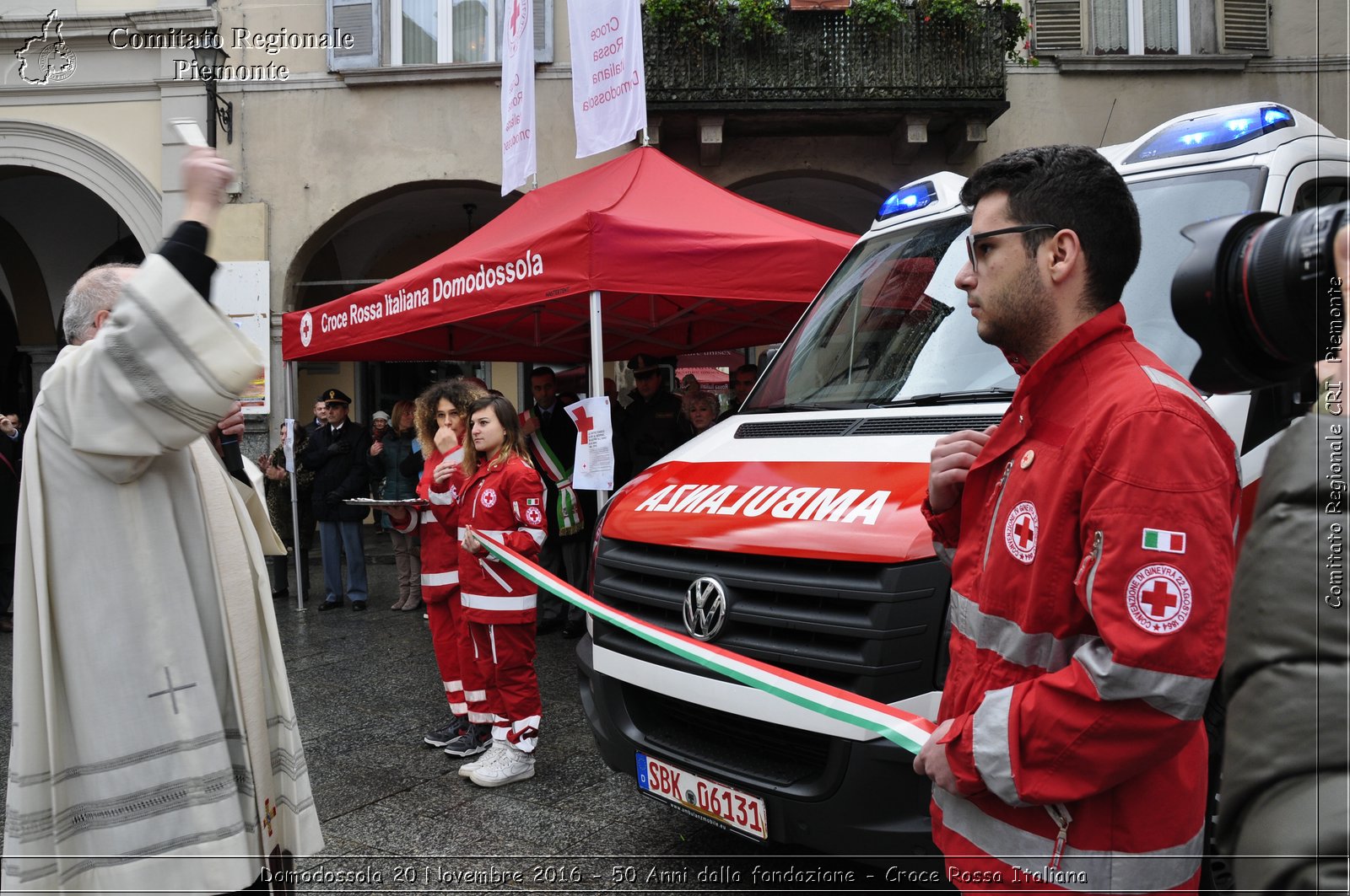 Domodossola 20 Novembre 2016 - 50 Anni dalla fondazione - Croce Rossa Italiana- Comitato Regionale del Piemonte