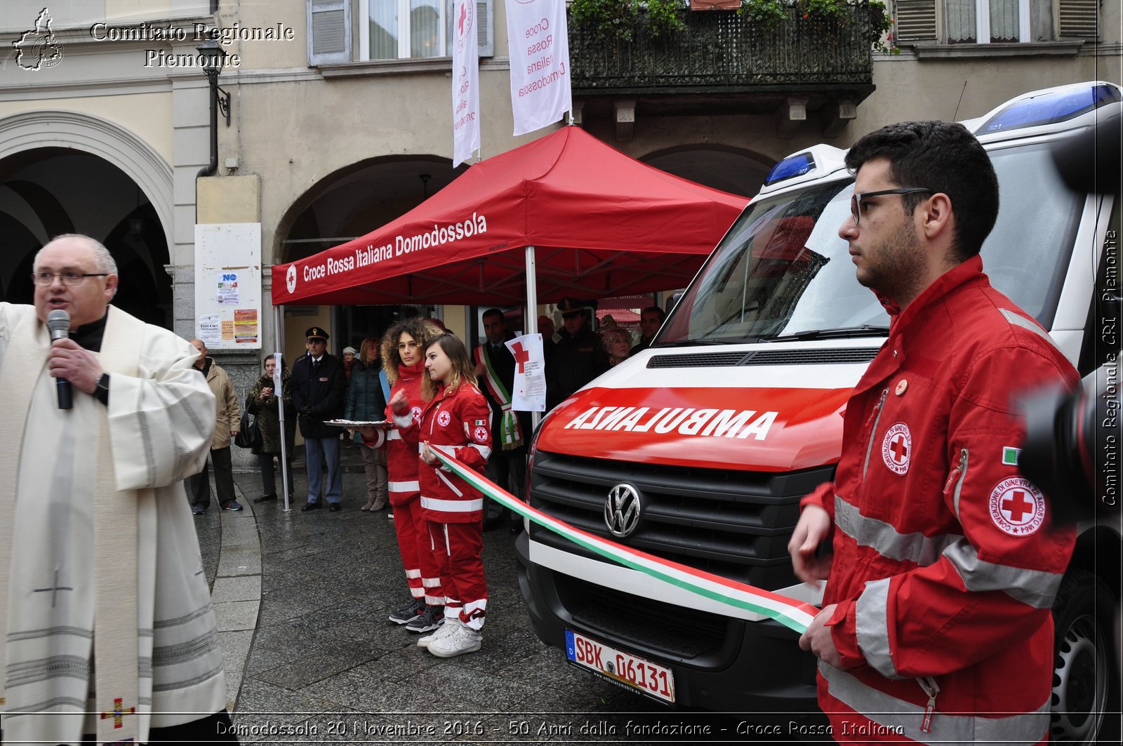 Domodossola 20 Novembre 2016 - 50 Anni dalla fondazione - Croce Rossa Italiana- Comitato Regionale del Piemonte