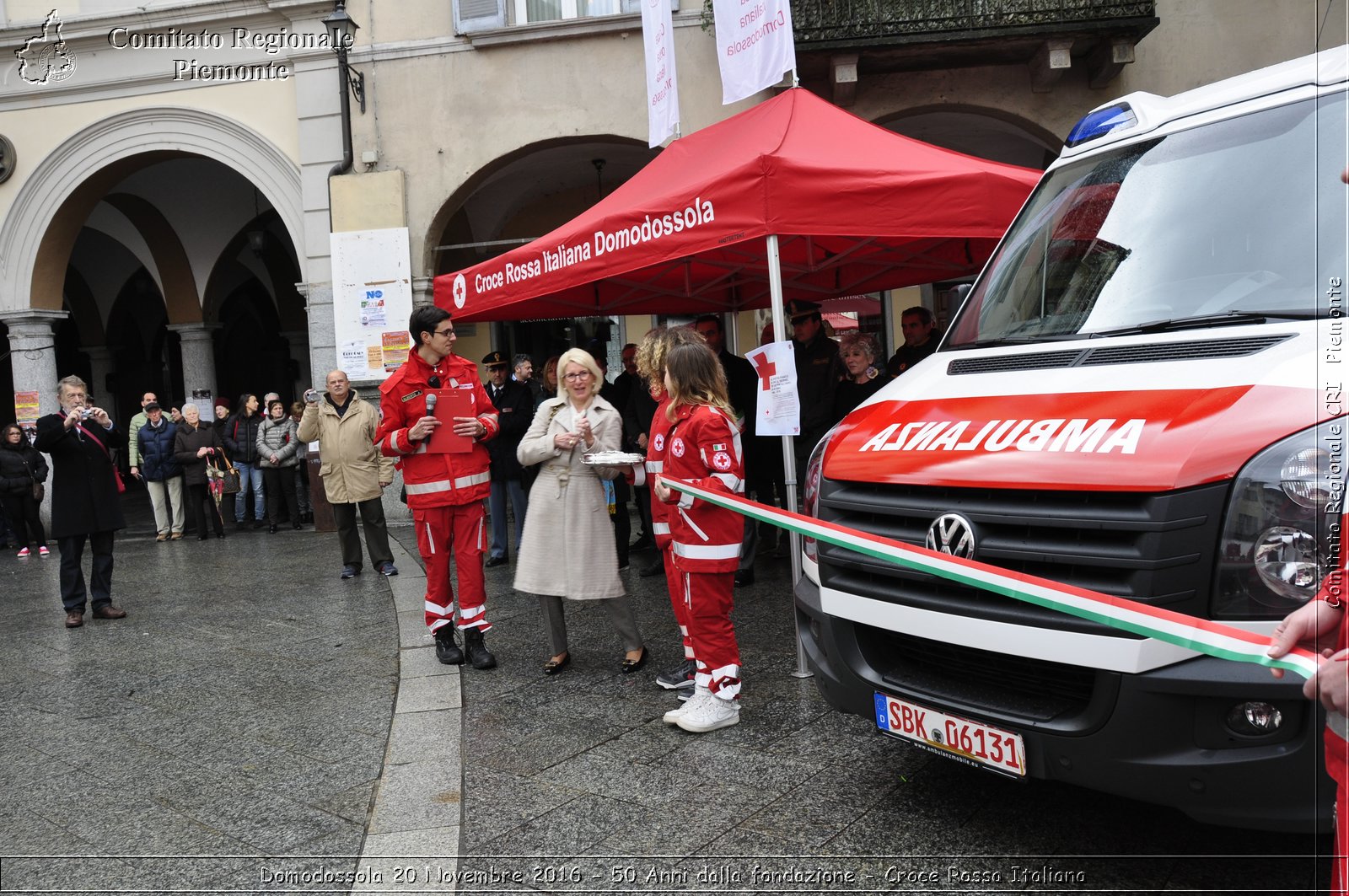 Domodossola 20 Novembre 2016 - 50 Anni dalla fondazione - Croce Rossa Italiana- Comitato Regionale del Piemonte