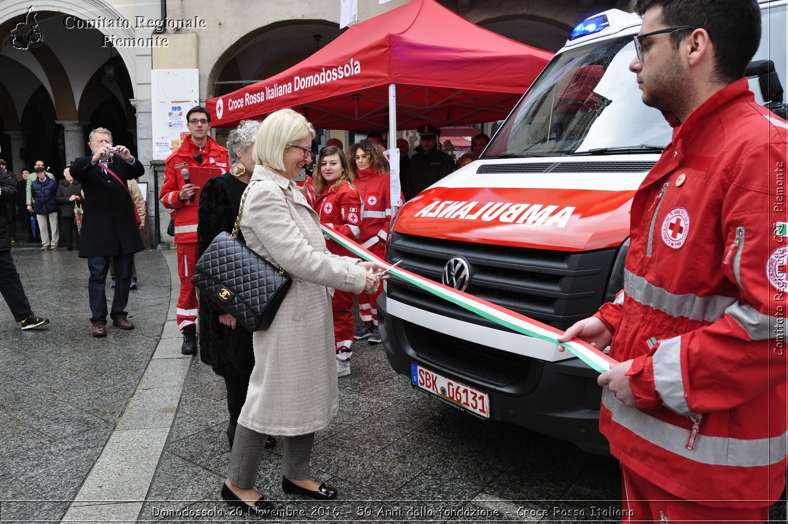 Domodossola 20 Novembre 2016 - 50 Anni dalla fondazione - Croce Rossa Italiana- Comitato Regionale del Piemonte