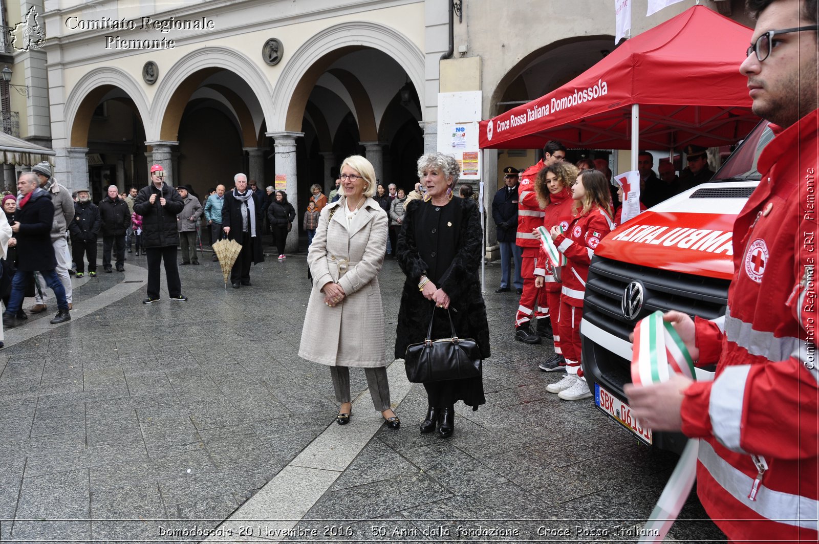 Domodossola 20 Novembre 2016 - 50 Anni dalla fondazione - Croce Rossa Italiana- Comitato Regionale del Piemonte