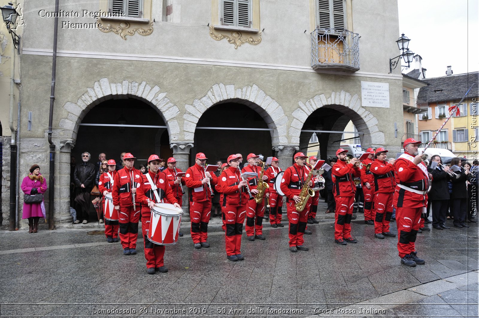 Domodossola 20 Novembre 2016 - 50 Anni dalla fondazione - Croce Rossa Italiana- Comitato Regionale del Piemonte