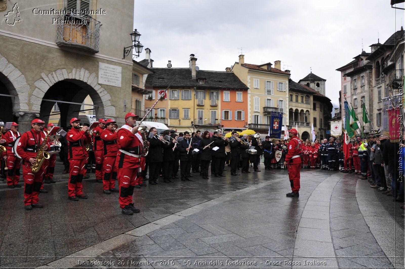 Domodossola 20 Novembre 2016 - 50 Anni dalla fondazione - Croce Rossa Italiana- Comitato Regionale del Piemonte