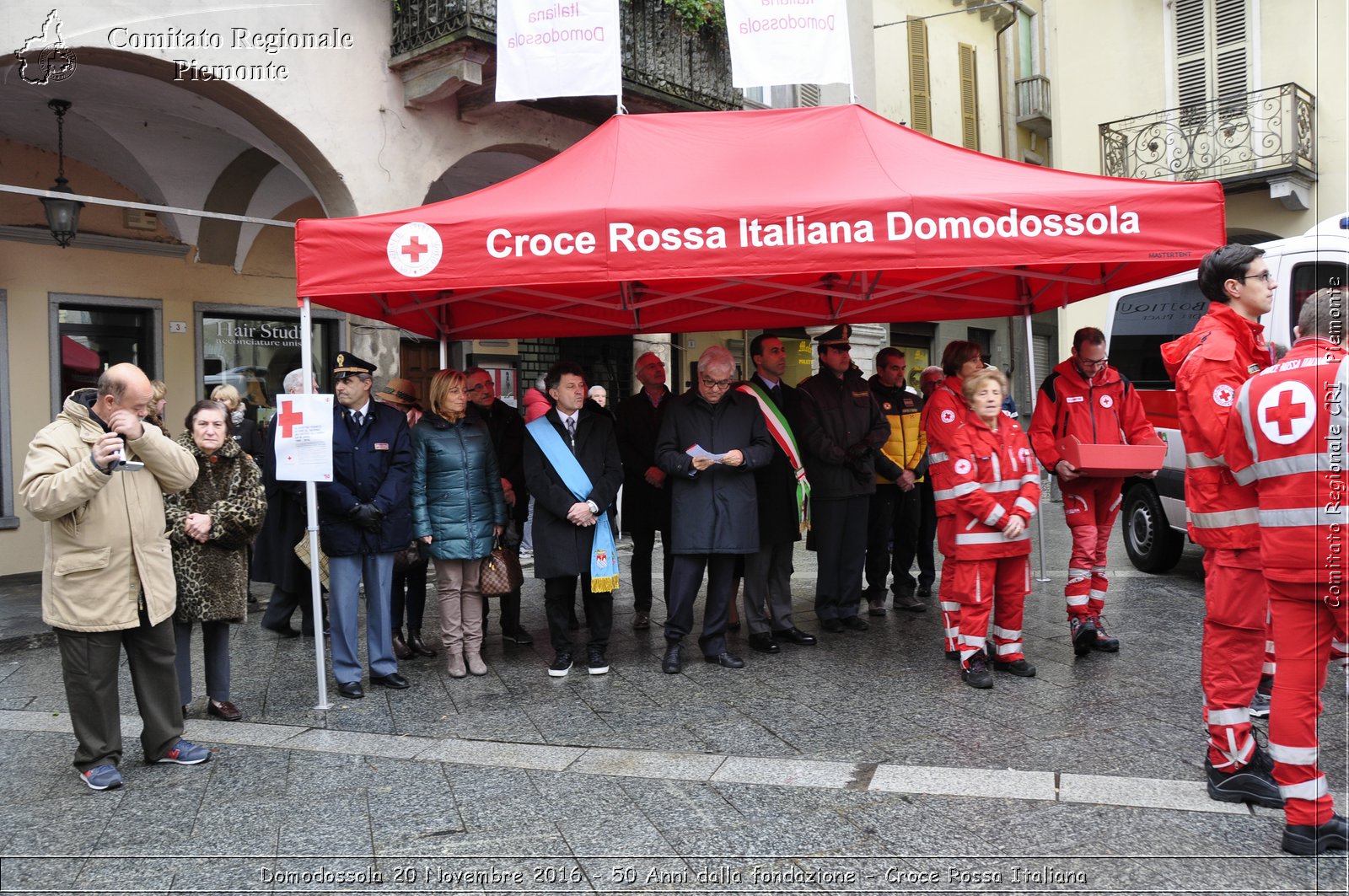 Domodossola 20 Novembre 2016 - 50 Anni dalla fondazione - Croce Rossa Italiana- Comitato Regionale del Piemonte